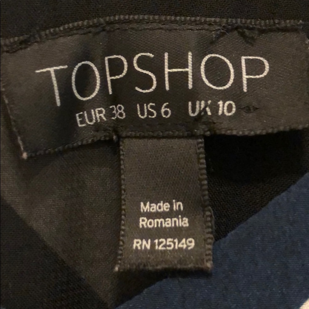 Topshop Stripe Jumpsuit - Picture 6 of 6